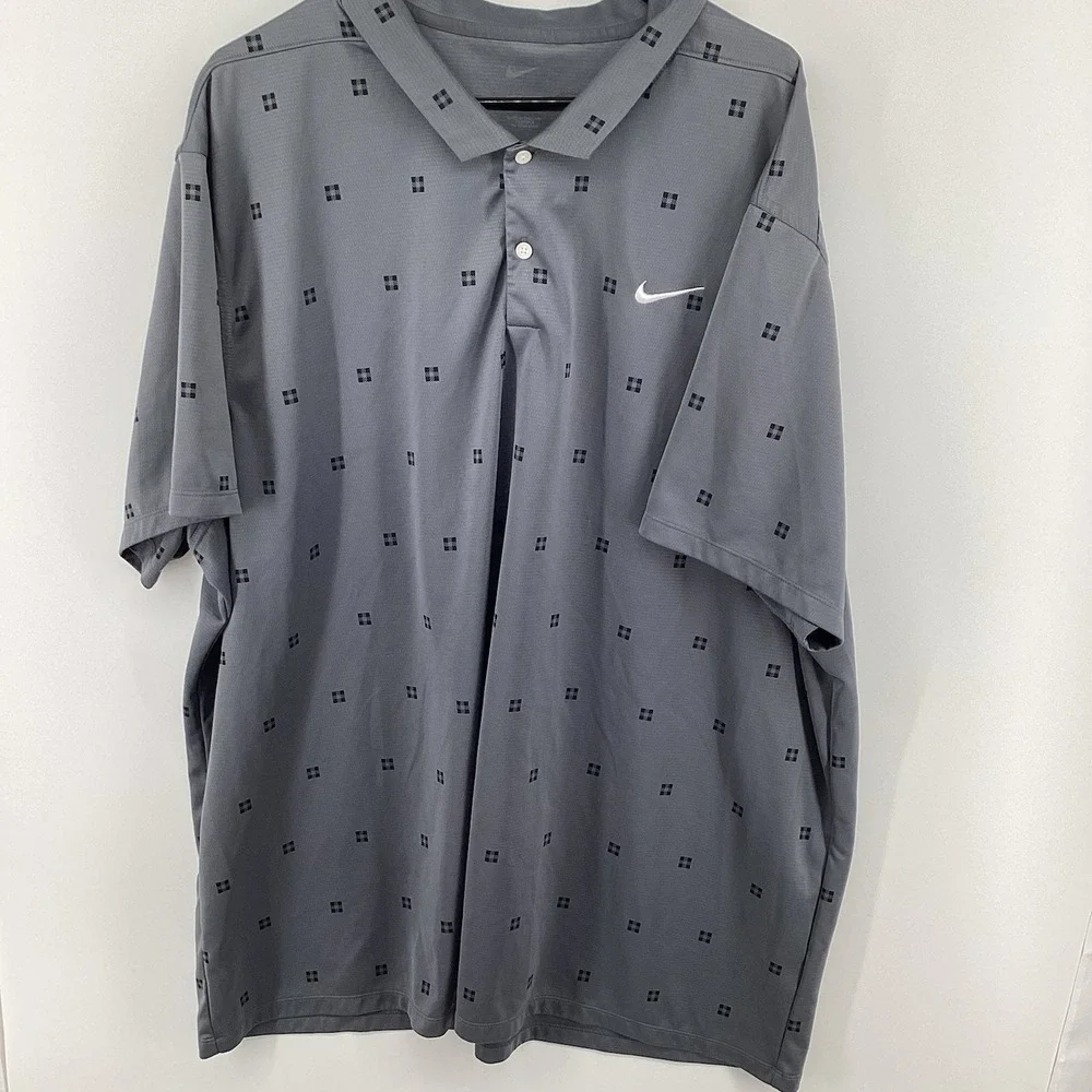 Mens Nike Big And Tall Short Sleeve Golf Performance Polo- 4XL